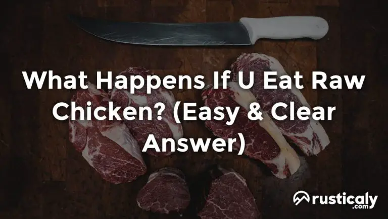 What Happens If U Eat Raw Chicken Described For Everyone 