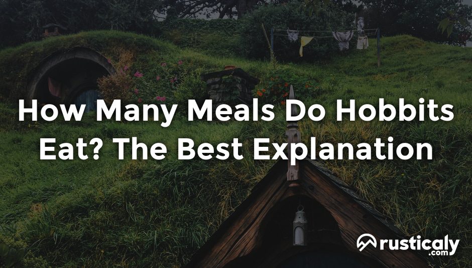 how many meals do hobbits eat
