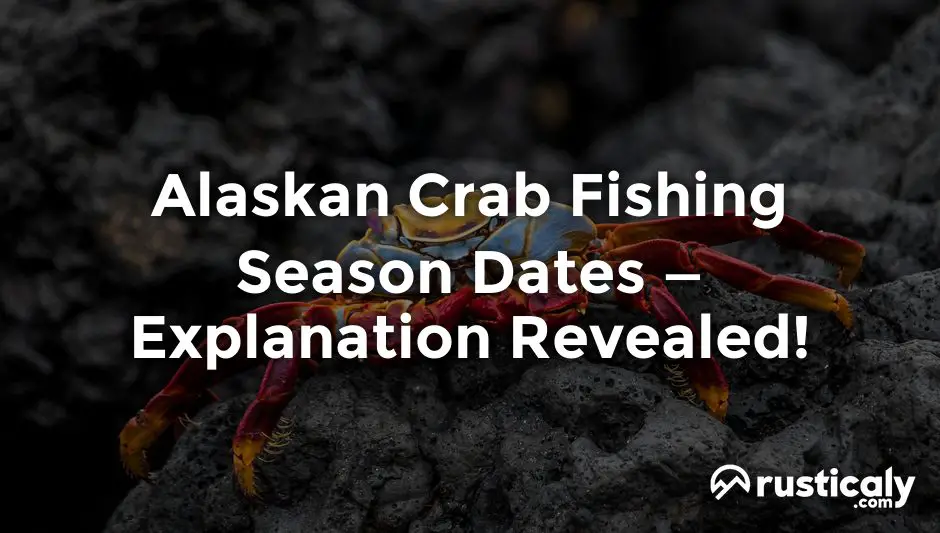 Alaskan Crab Fishing Season Dates • Explanation Inside!