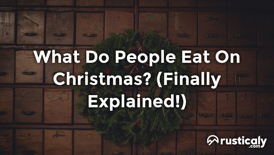 what do people eat on christmas