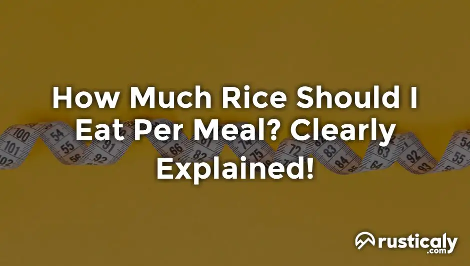 how much rice should i eat per meal