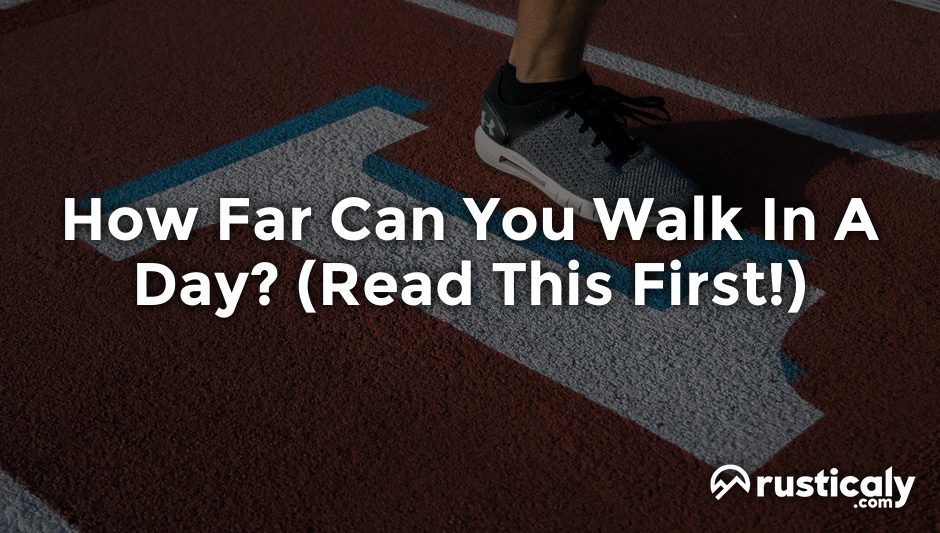 how far can you walk in a day