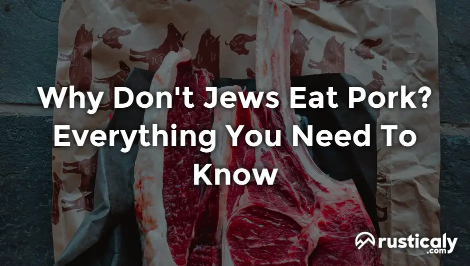 why don't jews eat pork