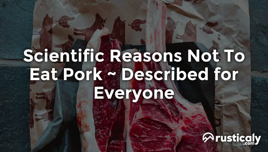 scientific reasons not to eat pork