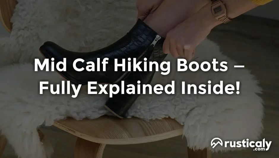 mid calf hiking boots