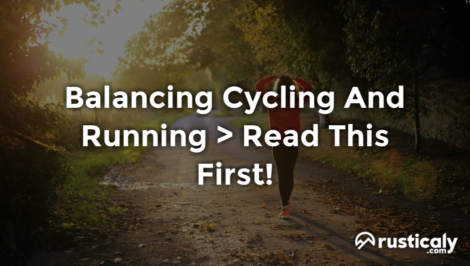 balancing cycling and running