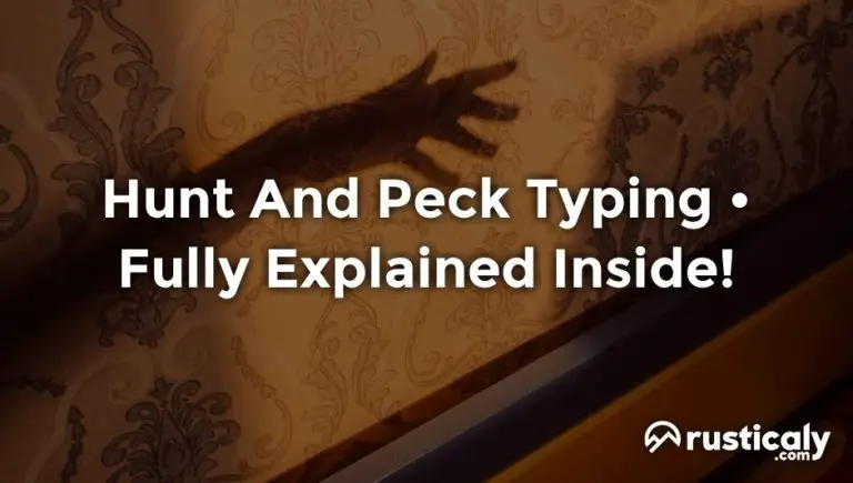 Hunt And Peck Typing • Everyone Should Know This!