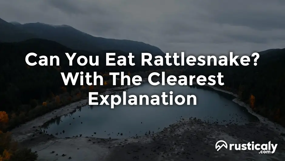 can you eat rattlesnake