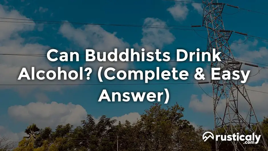 can buddhists drink alcohol