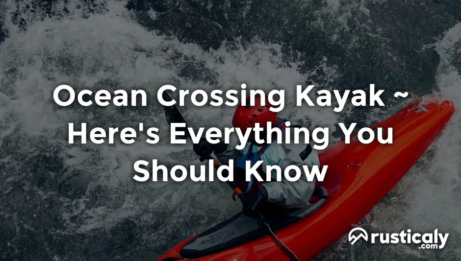 ocean crossing kayak