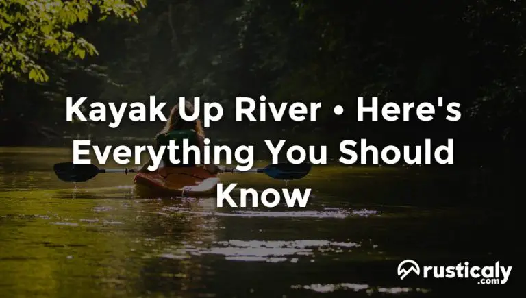 kayak up river