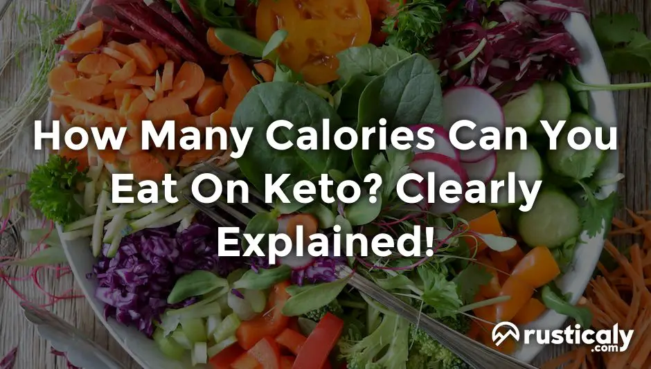 how many calories can you eat on keto