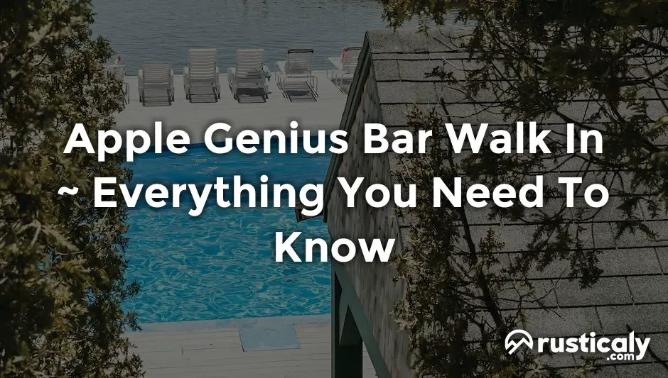 apple genius bar walk in