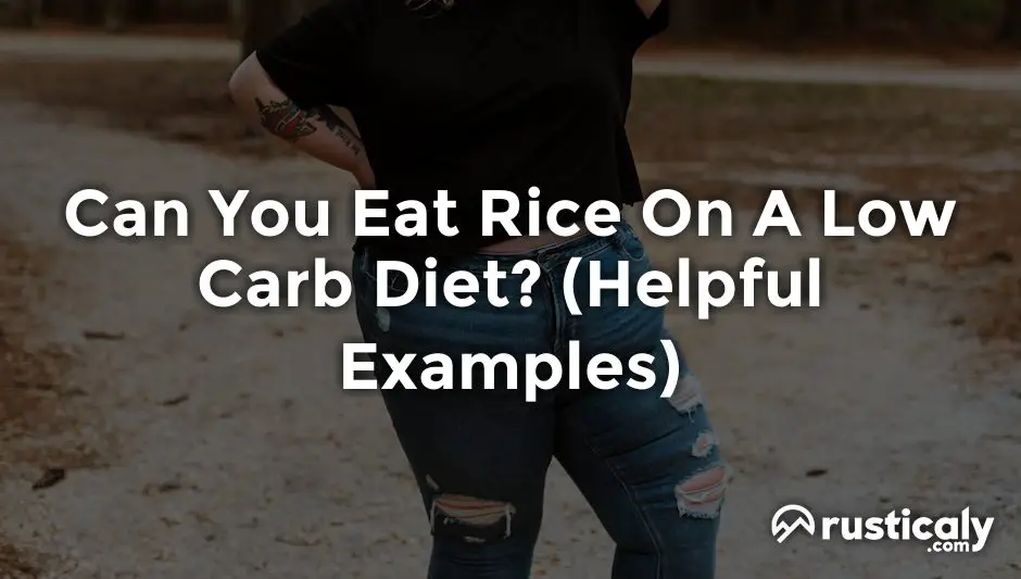 can you eat rice on a low carb diet