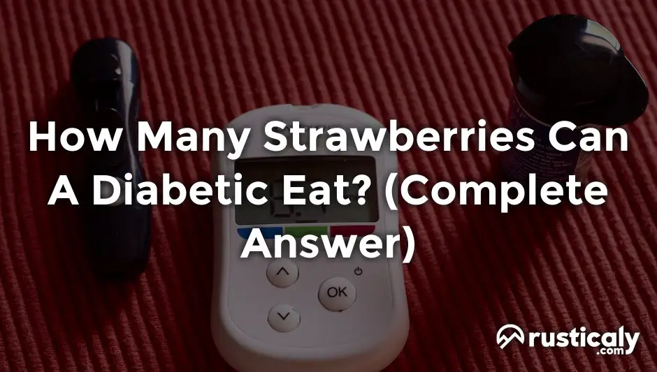 how many strawberries can a diabetic eat