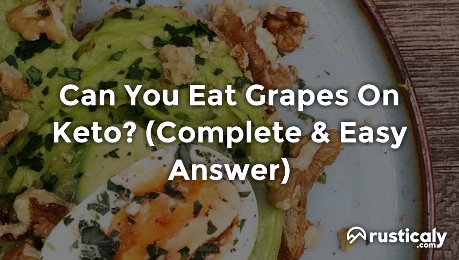can you eat grapes on keto