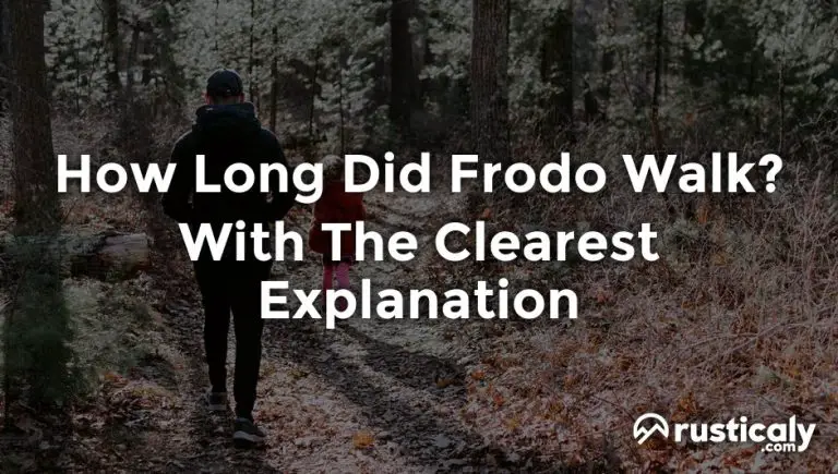 How Long Did Frodo Walk? With The Clearest Explanation