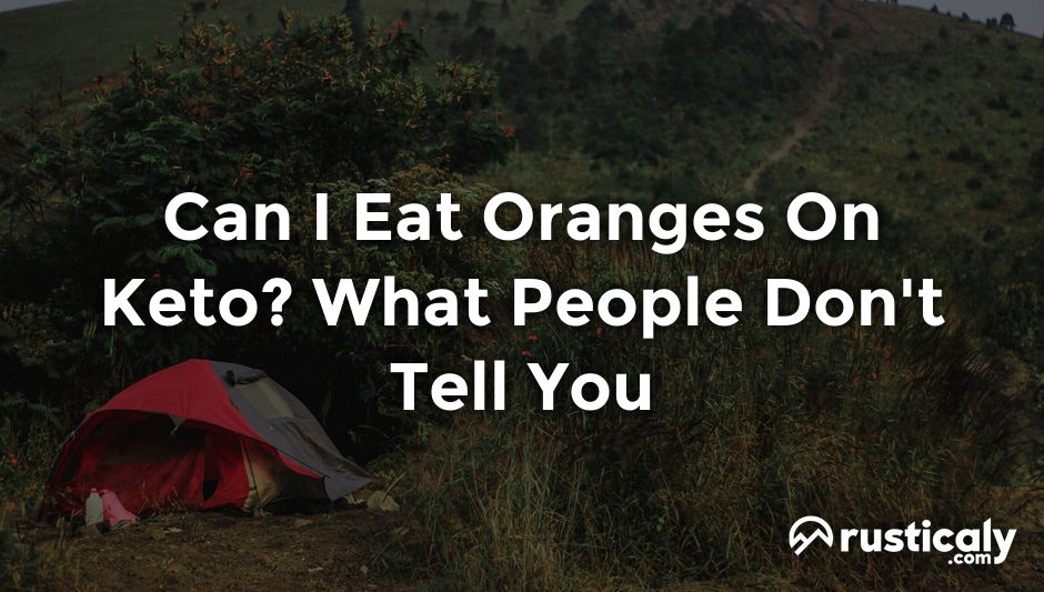 can i eat oranges on keto