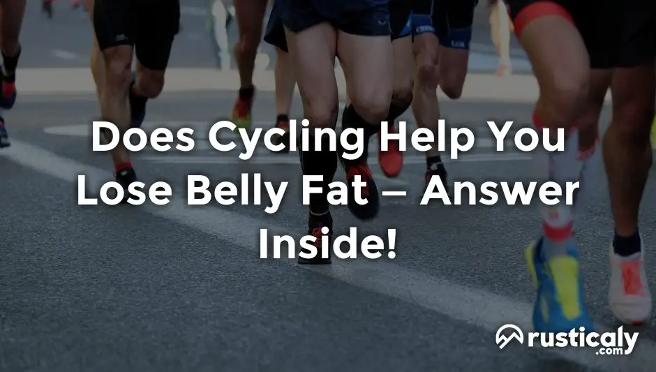 does cycling help you lose belly fat