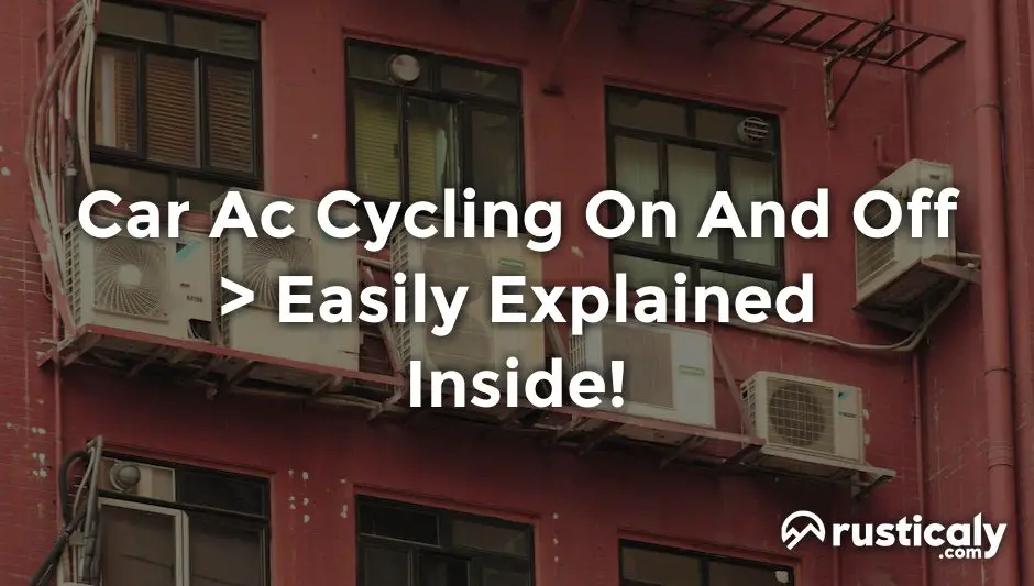Car Ac Cycling On And Off Read This Before Moving On!