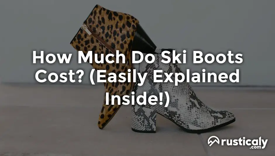 how much do ski boots cost