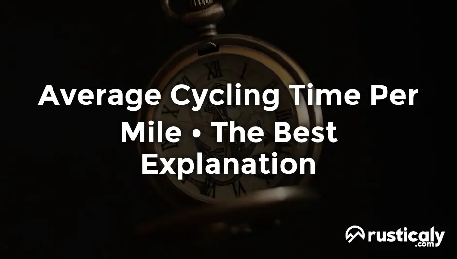 average time to cycle 100 miles