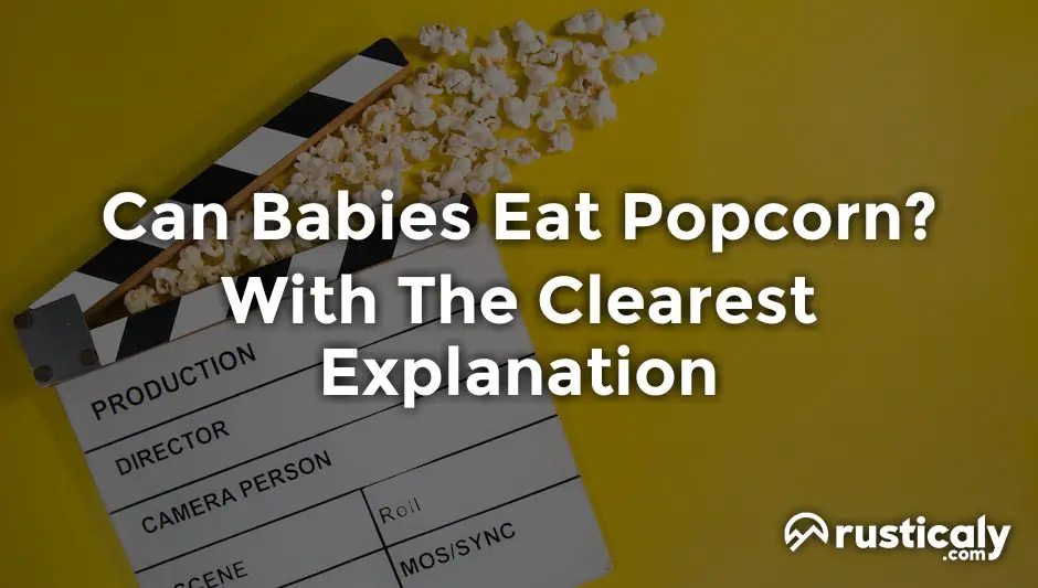 can babies eat popcorn