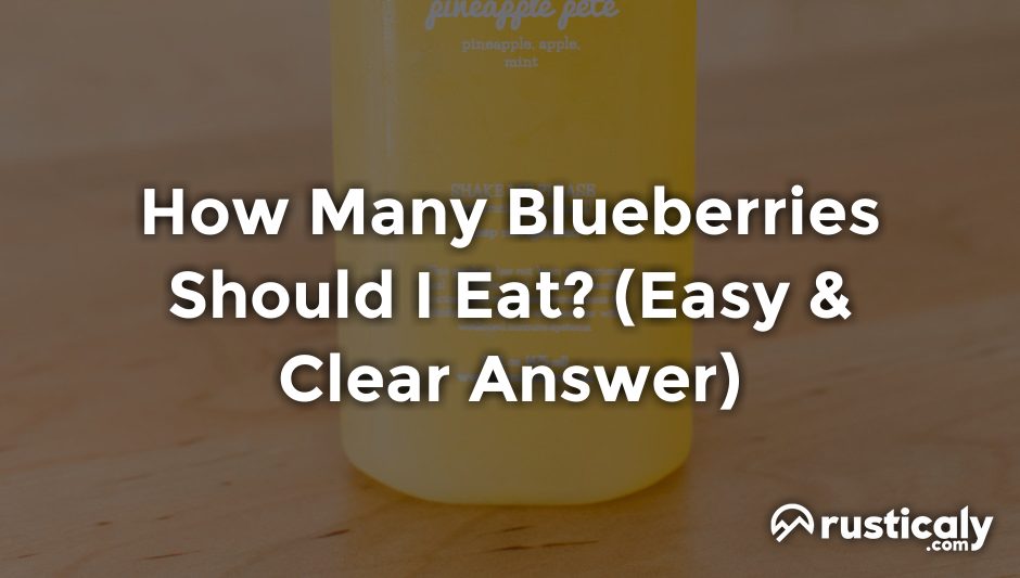 how many blueberries should i eat