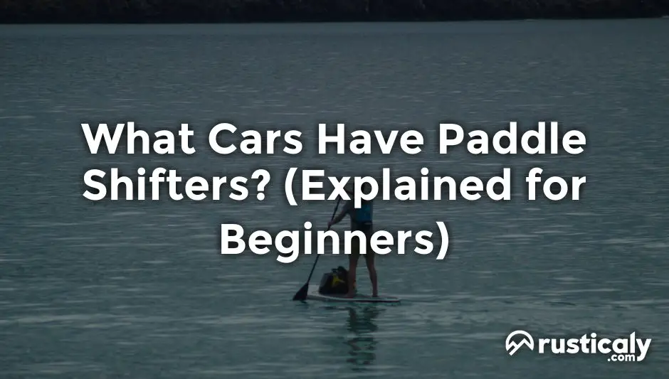 what cars have paddle shifters