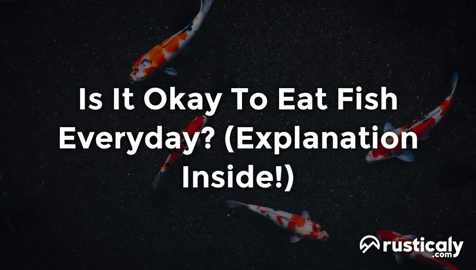 is it okay to eat fish everyday
