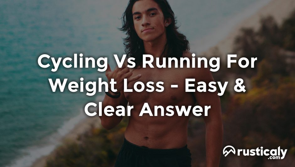 cycling vs running for weight loss