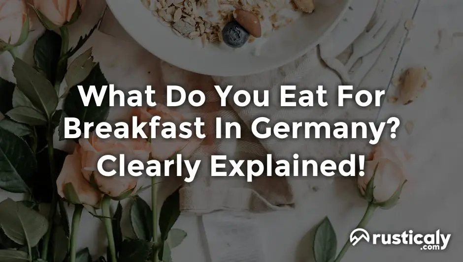 what do you eat for breakfast in germany