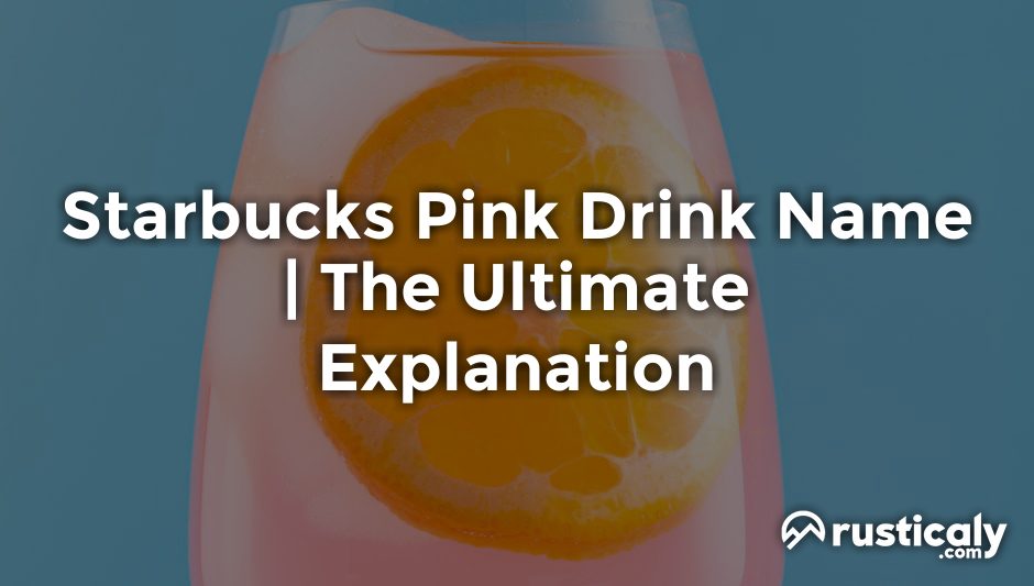 starbucks pink drink name
