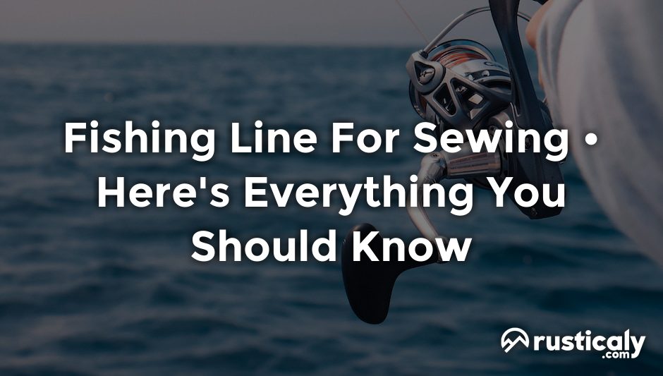 fishing line for sewing