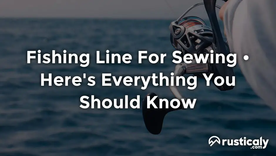 fishing line for sewing