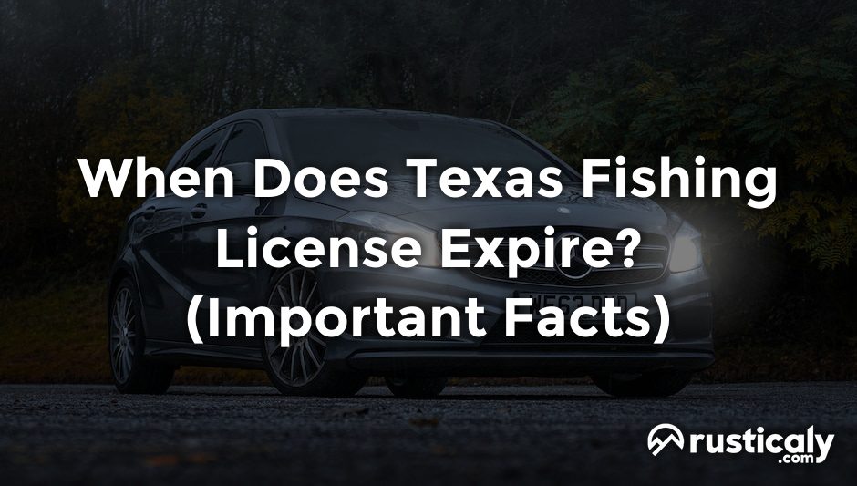 when does texas fishing license expire