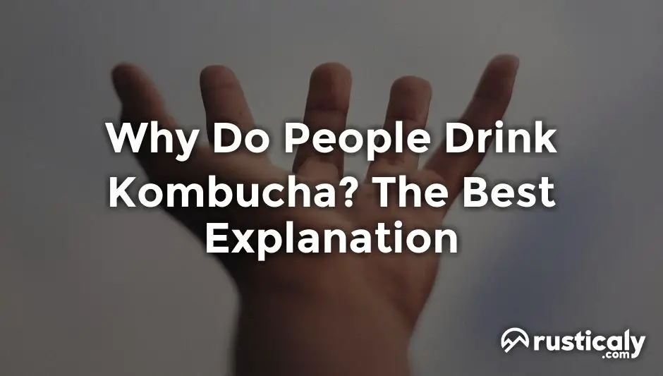 why do people drink kombucha