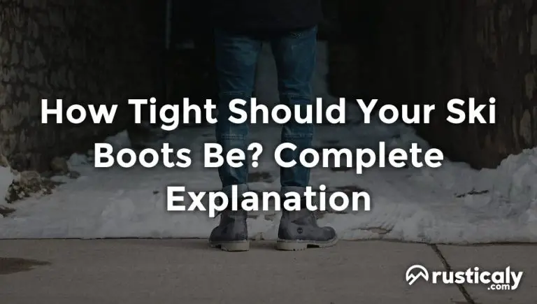 how tight should your ski boots be