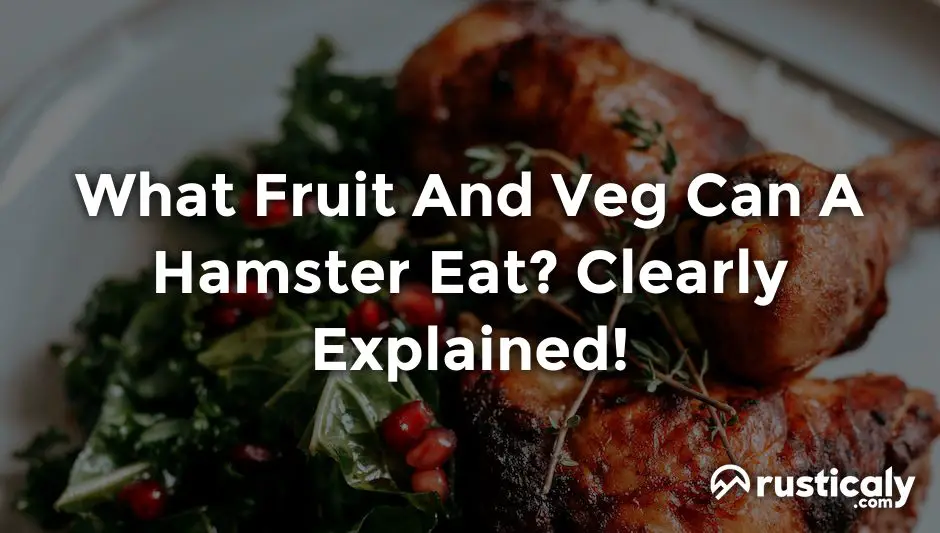 what fruit and veg can a hamster eat