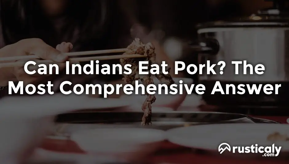 can indians eat pork