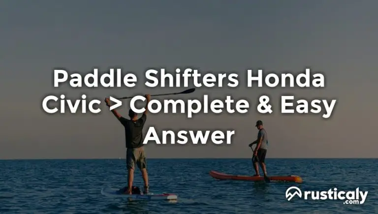 paddle shifters honda civic