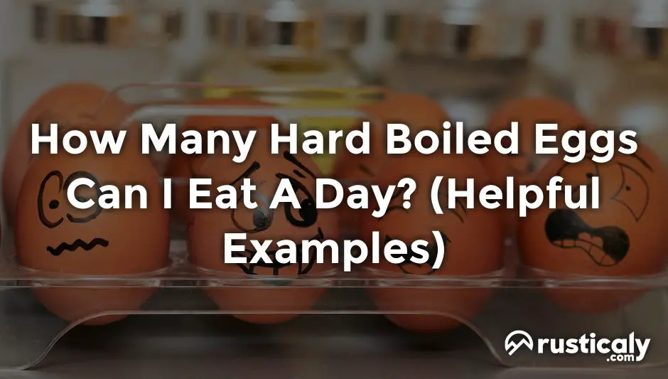 How Many Hard Boiled Eggs Can I Eat A Day? (Answer Inside!)