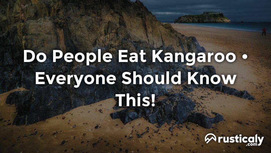 do people eat kangaroo