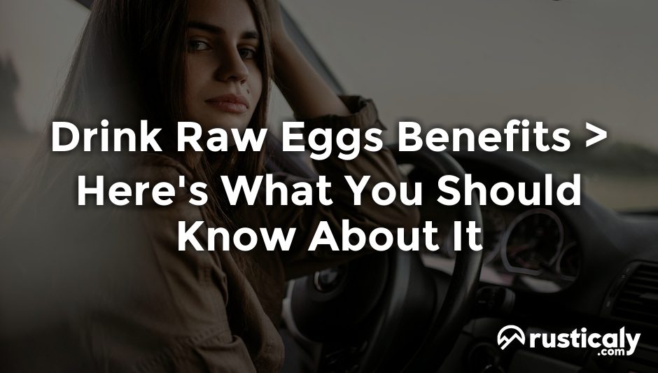 drink raw eggs benefits