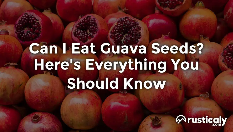 can i eat guava seeds