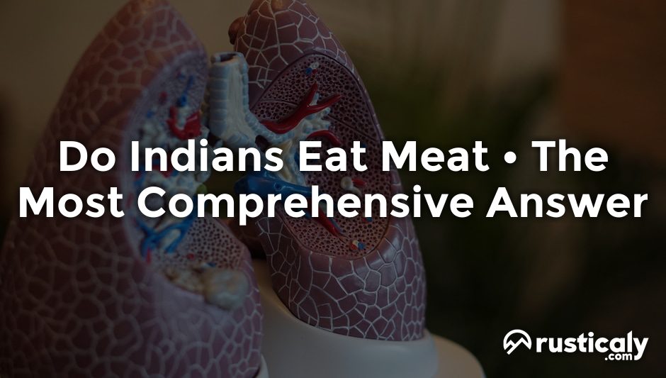 do indians eat meat