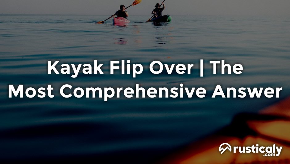 kayak flip over