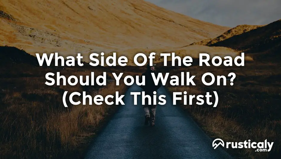 What Side Of The Road Should You Walk On? (Detailed Guide)