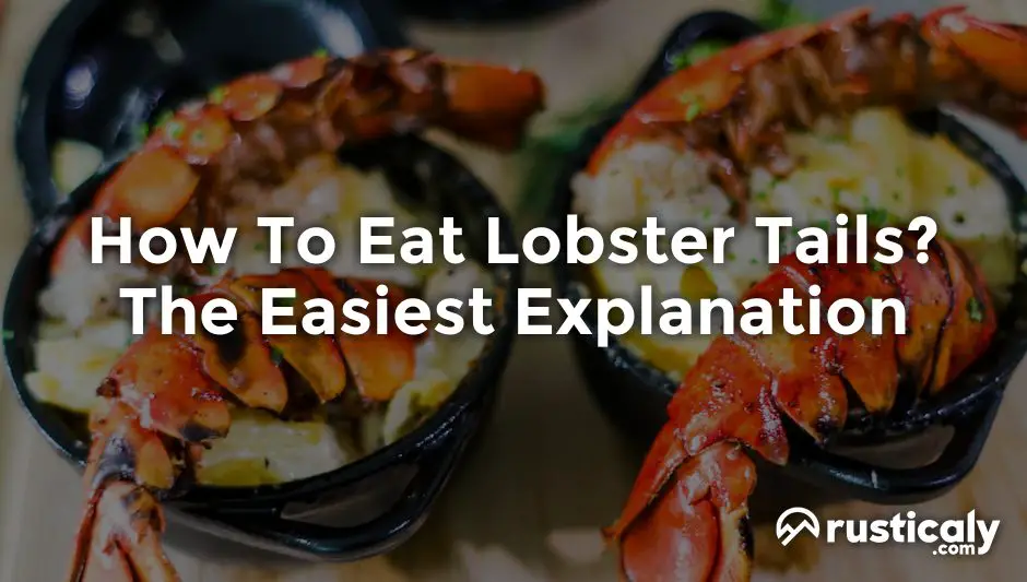 how to eat lobster tails