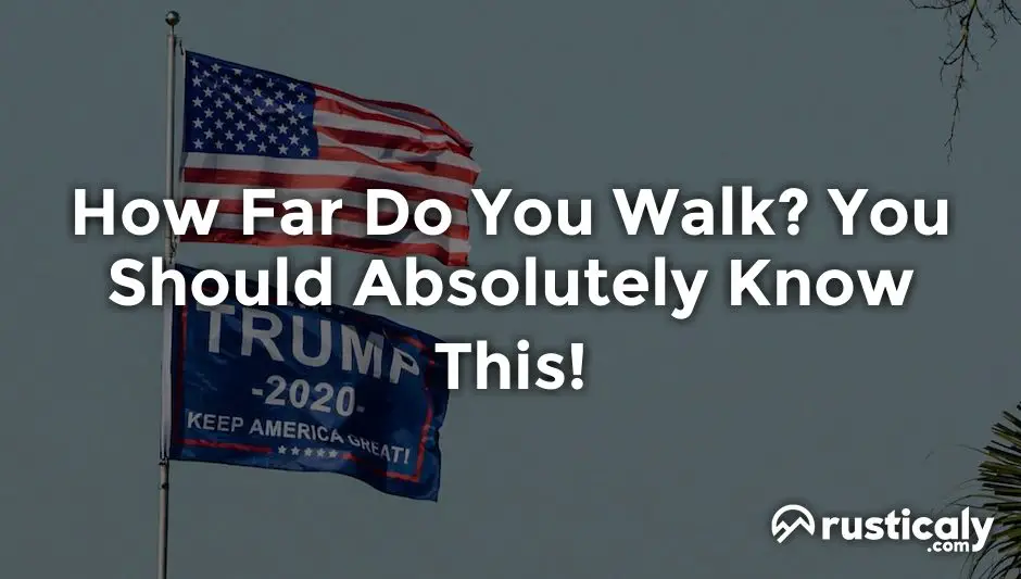 how far do you walk